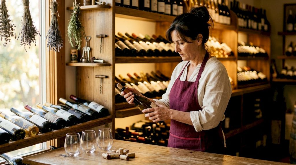 Why Wine Is Stored Sideways: The Real Reason Wine cellar with bottles stored sideways on racks